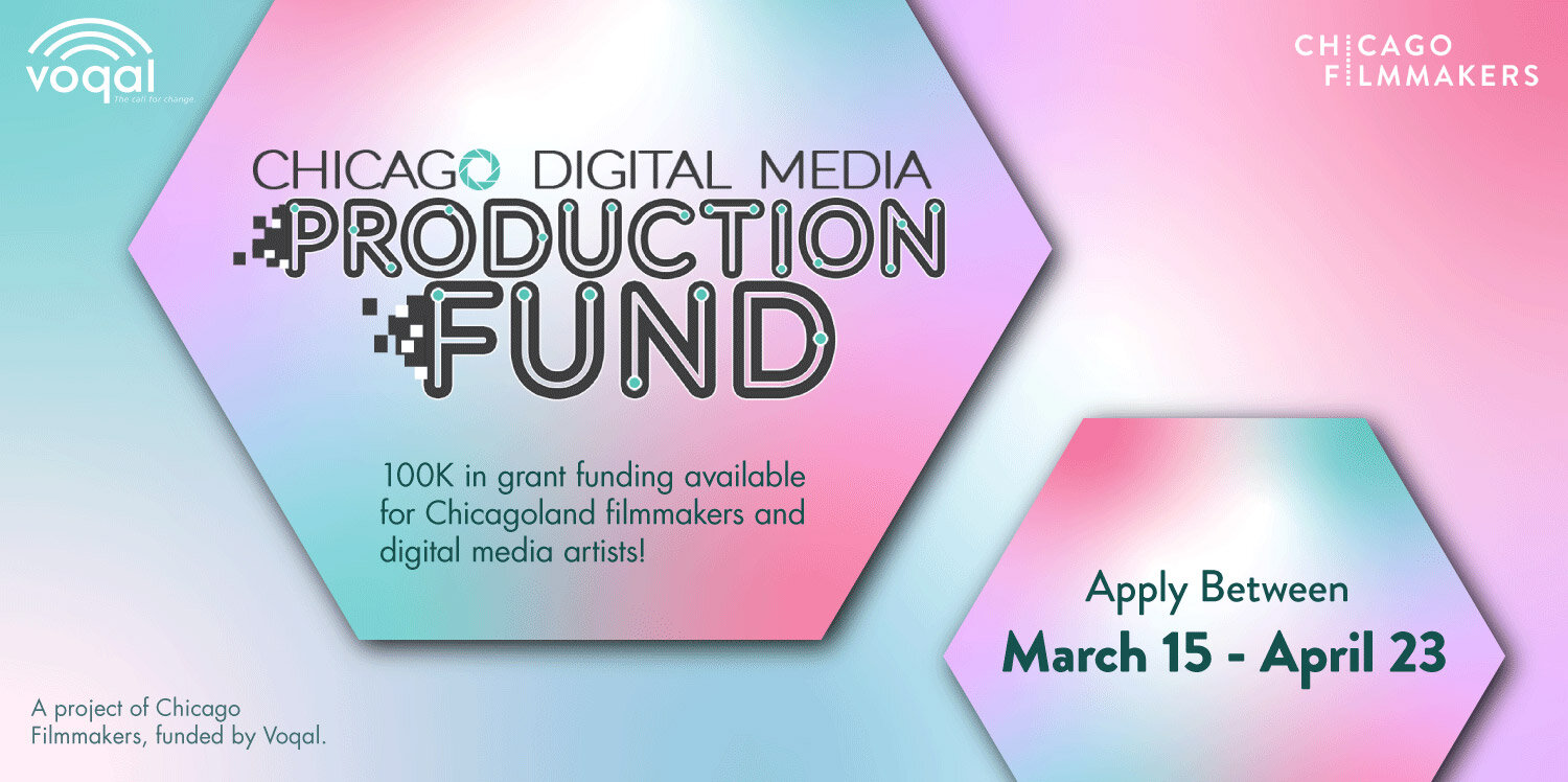 Chicago Digital Media Production Fund Banner